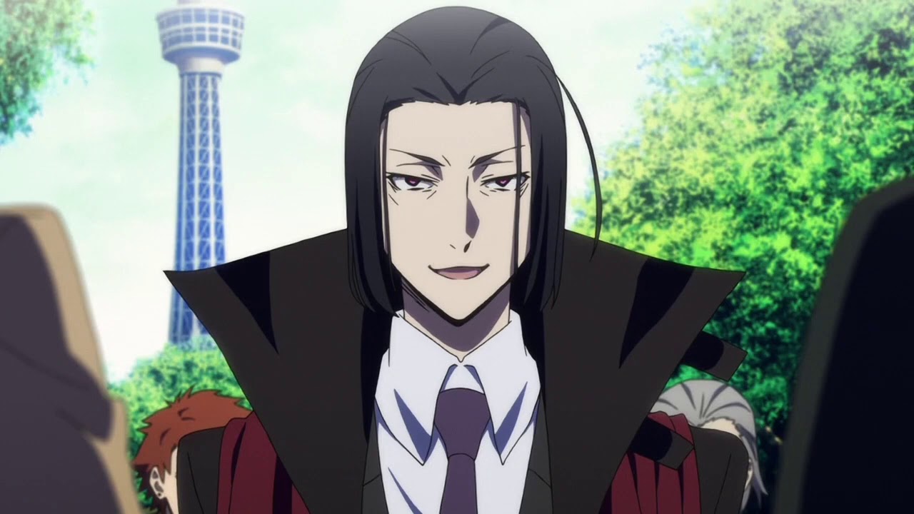 Картинки мори огай из аниме великий из бродячих псов