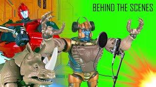 Behind the Scenes: Ironhide VS Ironhide VS Rhinox | Transformers Stop Motion Animation |