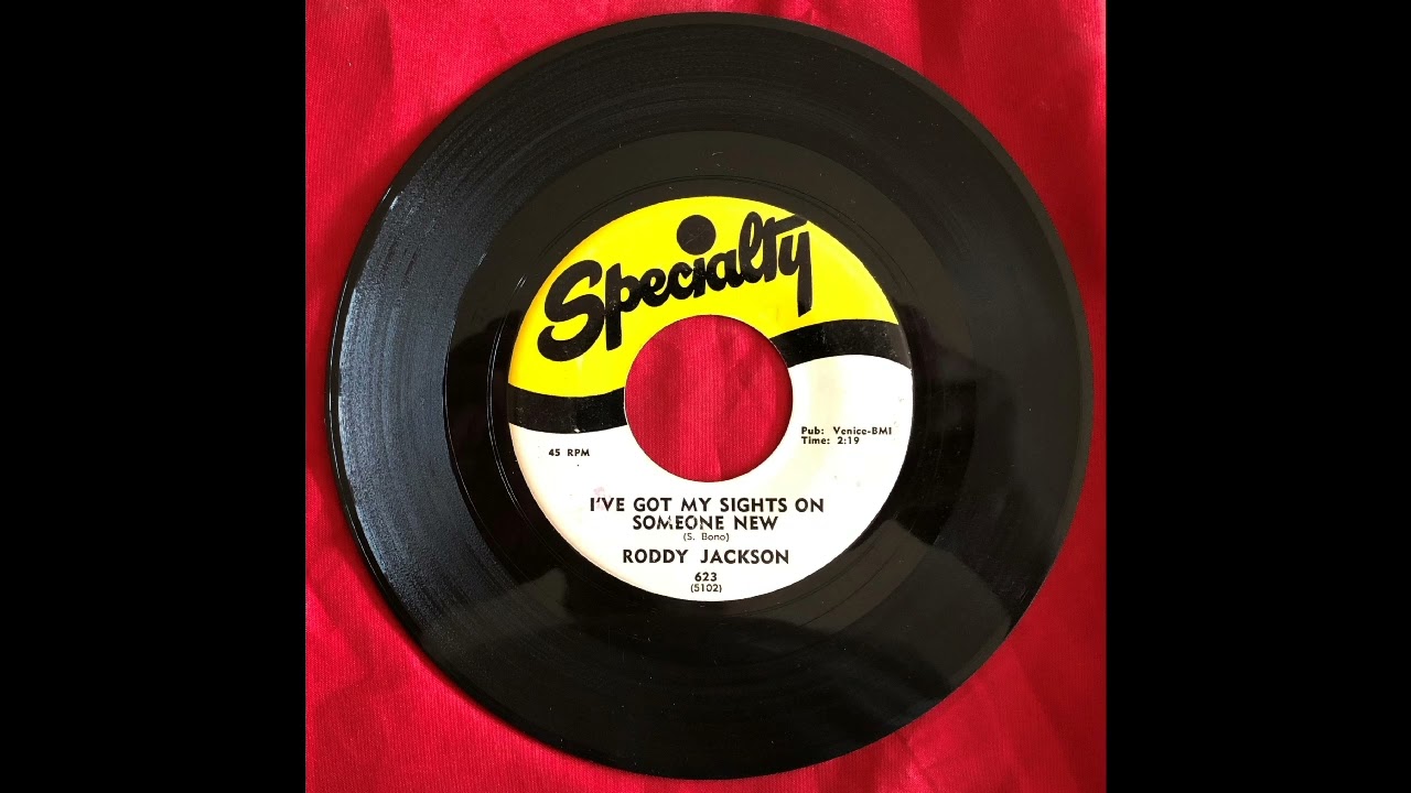 洋楽 RODDY JACKSON - I'VE GOT MY SIGHTS ON Roddy Jackson | I've Got My Sights On Someone New | Specialty 78