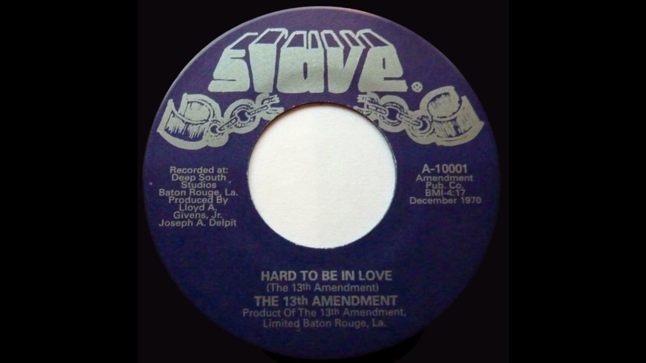 Download The 13th Amendment - Hard To Be In Love MP3