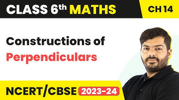 Constructions of Perpendiculars - Practical Geometry | Class 6 Maths Chapter 14 | CBSE 2024-25