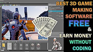 Best FREE Game Making Software No Coding & Earn Money - Game Engines Step by Step Explanation!! 2020 screenshot 3