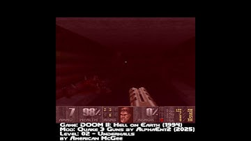 QUAKE III guns in DOOM II by AlphaEnt2 #doom #gaming #mods