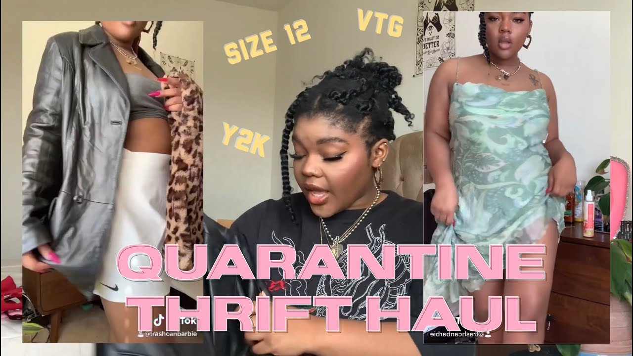 QUARANTINE THRIFT HAUL, y2k, vtg, size 12