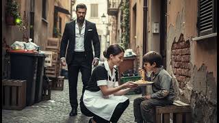The Waitress Fed A Hungry Boy Behind The Restaurant Unaware He Was The Mafia Bosss Only Son.