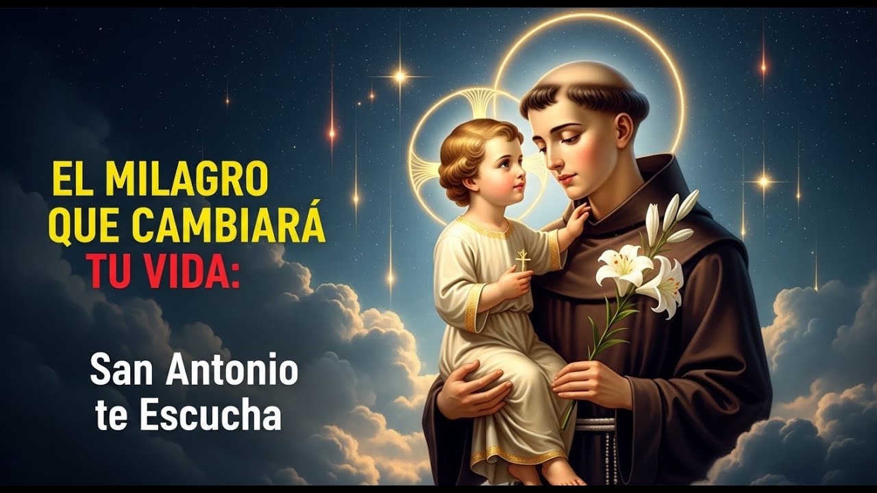 ORACIÓN PODEROSA PARA OBTENER UN MILAGRO URGENTE de SAN ANTONIO BENDITO ...