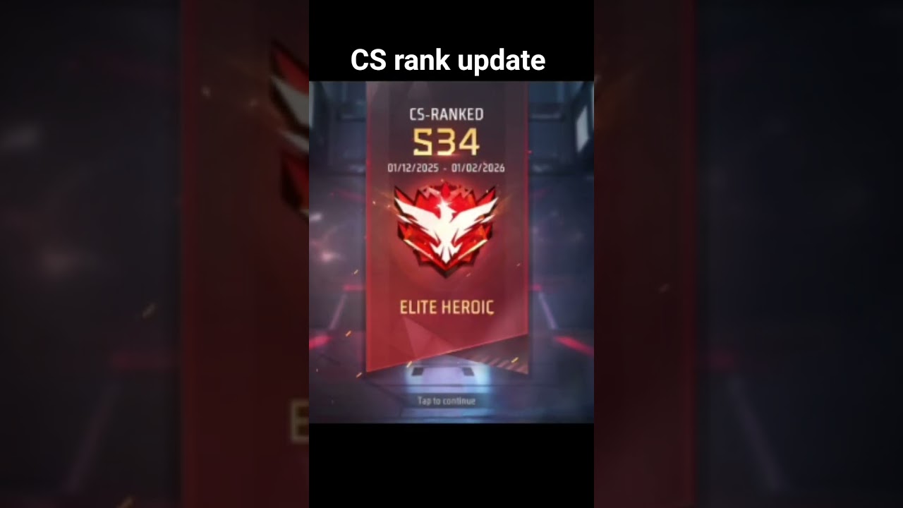 CS rank new season 35 update 