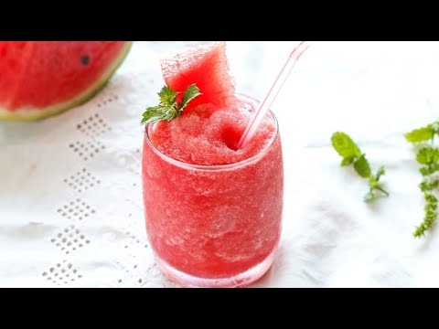 Video: Granita Di Anguria Con Gin