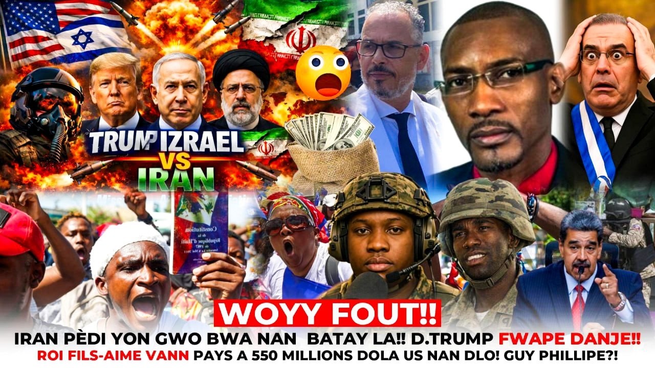 Woyy Fout: Dr. Harrison Pale! Yo Bare Roi Fils-Aimé 550 Milyon Dola US Dekese! Iran Pèdi Yon Gwo Bwa
