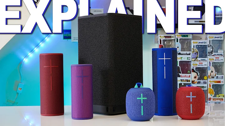 Ultimate Ears Speaker Line Up Explained