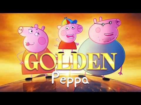 GOLDEN PEPPA PIG Song (Kpop Demon Hunters)! Compilation Animation 2