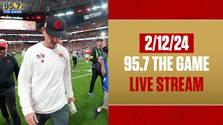 The 49ers Are Leaving Las Vegas With Heartbreak  | 95.7 The Game Live Stream screenshot 2