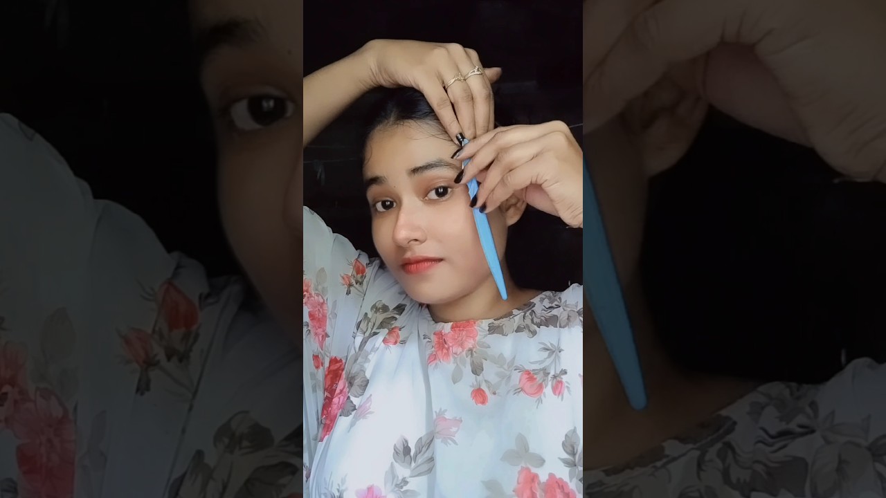 eyebrow cut 😔😱😭 