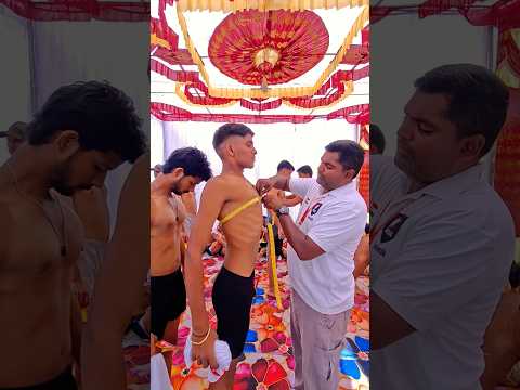 Army Bharti 2026 | Chest Measurement में पास 💪🔥 #ChestMeasurement #ChestPass #ArmyBharti2026