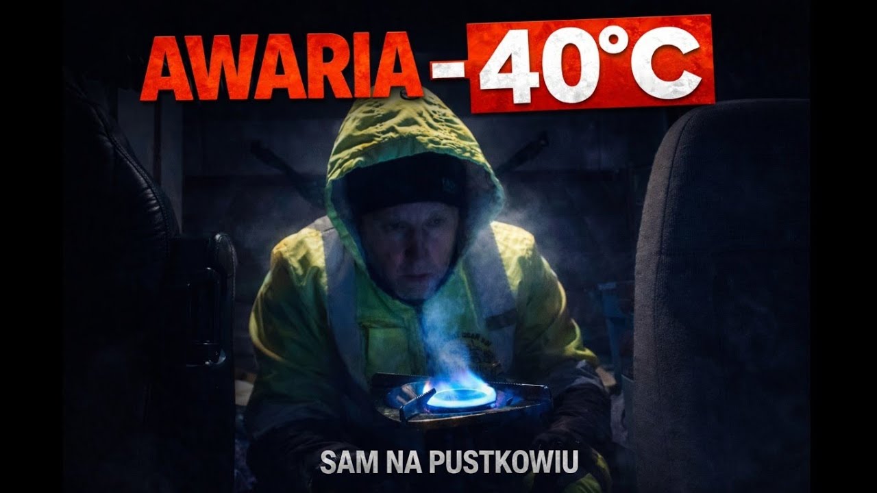 AWARIA PRZY -40°C. CZEKAŁEM GODZINAMI NA RATUNEK
