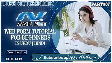ASP. Net Web Form Tutorial For Beginners In Hindi | Urdu Part-#7