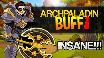 ARCHPALADIN CLASS BUFF MOST OP CLASS!!! AQW AdventureQuest Worlds