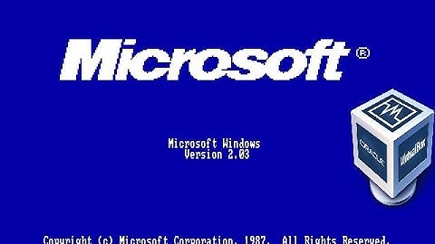 How To Install Windows 2.0 In VirtualBox