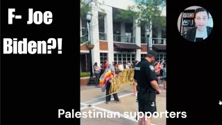 Strange Bedfellows: Anti-Israel Protestors Join Trumpers in F*ck Joe Biden Chant