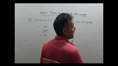 Short Tricks Sum Of all Even and Odd Numbers #Short