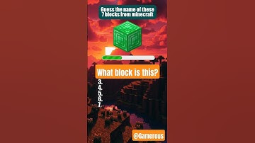 Can you guess these blocks from Minecraft? Part 4 #shorts #minecraft #quiz