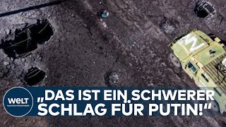 UKRAINEKRIEG: 'Das ist ein schwerer Schlag für Putin!' Drei für Russland wichtige Brücken zerstört