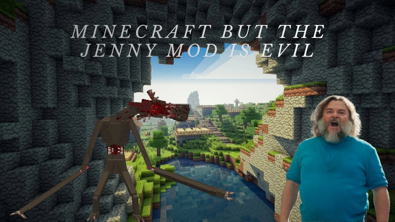 Minecraft with the Evil Jenny Mod