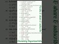Chemistry Important bits/TSTET/APTET/C-TET/gurukula teachers/DSCbits/trt/general science/groupsexam