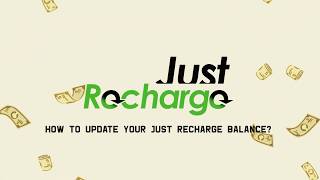 How to update your Just Recharge balance? (English) screenshot 2