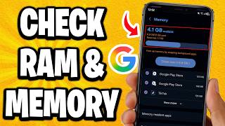 How to Check RAM & Memory on Google Pixel Phone (Android Tutorial)