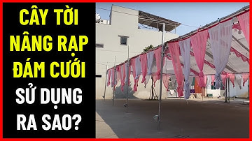 Tời nâng rạp cưới cây tời nâng rạp đám cưới  sử dụng ra sao?
