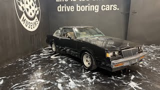 1986 Buick Regal T-Type for sale 18,000 full walk around. 