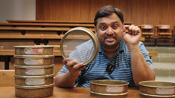 Lec 3: Standard screens, Mechanical unit Operations