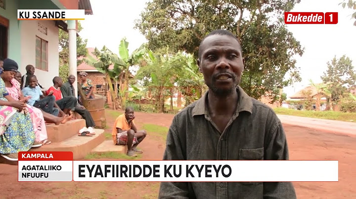 Agataliikonfuufu Abooluganda lw'eyafiira ku kyeyo bagumbye ku minisitule y’abakozi Baagala omulambo