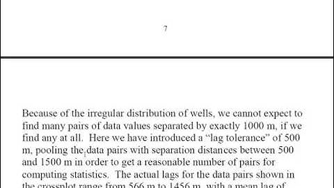 Short Introduction to Statistics Part 17 Geospatial Statistics Variogram 3