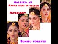 Beautiful mallika as radha rani in radha krishna sumiku forever