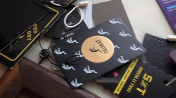 plastic seal tag string tag for paper hang tag