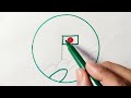 How to draw Bangladesh flag 🇧🇩 drawing | Beautiful drawing very easy step by step ❤️