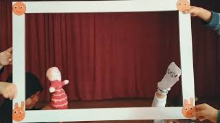 hiranur's and hümeyra's puppet show | 4th grade english in Turkey | cem yayınları 4. sınıf ingilizce