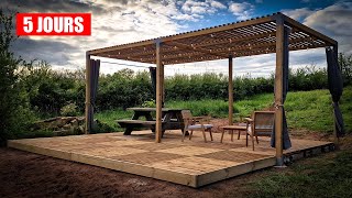 Le plus simple pour s'aménager un coin terrasse et pergola (C'est TROP canon 😍) image