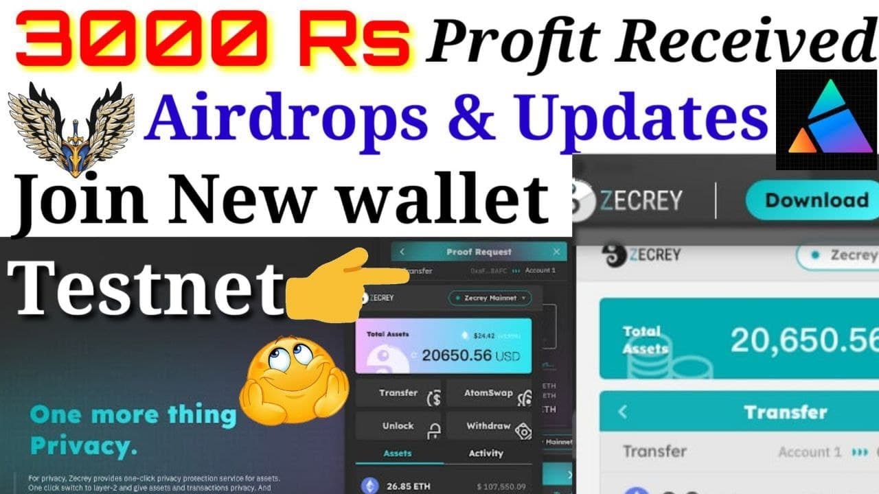 zecrey Wallet Testnet & Get Free TiGER NFT  Comingchat || Valkyrio Update || Airdrops & Update
