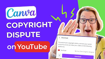 Hoe je een geschil over een auteursrechtclaim op Canva op YouTube kunt oplossen