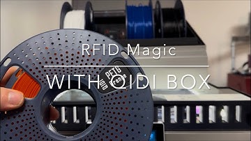 DIY RFID tags with QIDI Box! Let the magic happen 😍