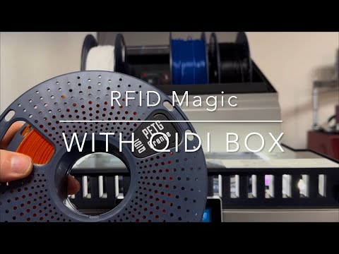 DIY RFID tags with QIDI Box! Let the magic happen 😍