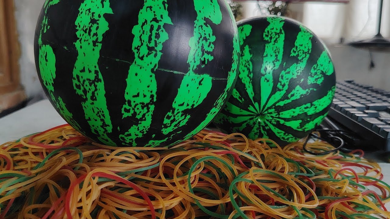 🔴 LIVE: Watermelon Rubber Band Challenge 🍉