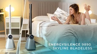 Ventilatori a colonna - EnergySilence 9890 Skyline Bladeless Dark