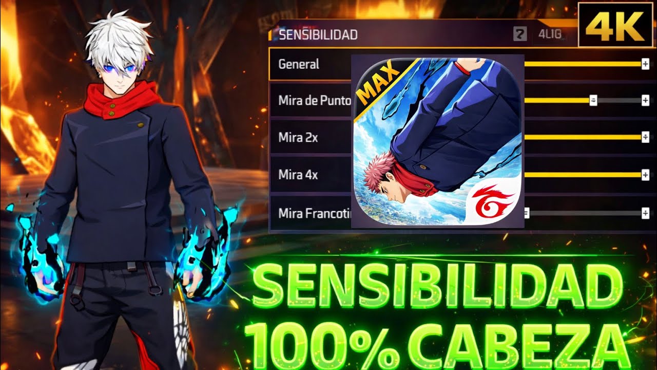 ✅SENSIBILIDAD 2026 TODO ROJO🩸DE ESTA NUEVA ACTUALIZACIÓN de FREE FIRE🔥