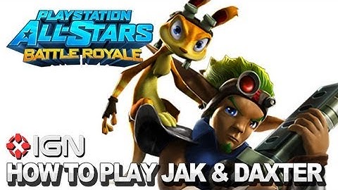 How to Use Jak & Daxter in PlayStation All-Stars Battle Royale