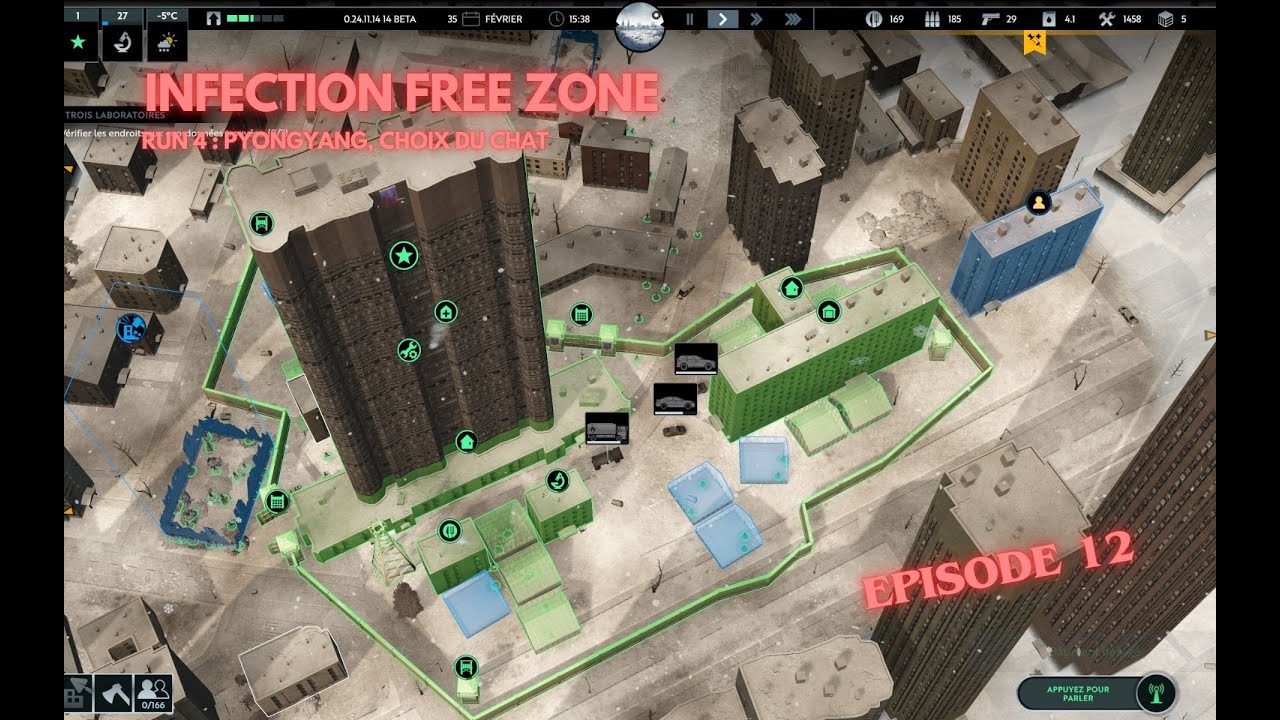 Infection Free Zone - EP12 1/1 -Run 4 : Pyongyang, choix du chat, l'abandon...
