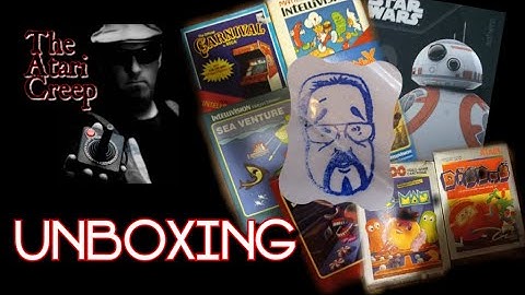 Another Arcade USA care package unboxing + | The  Atari Creep